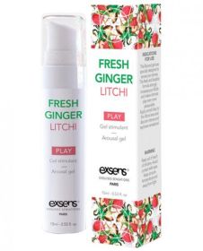 Exsens Of Paris Arousal Gel Fresh Ginger Lychee .53oz