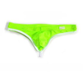 Men's thong (Option: Green-XL)