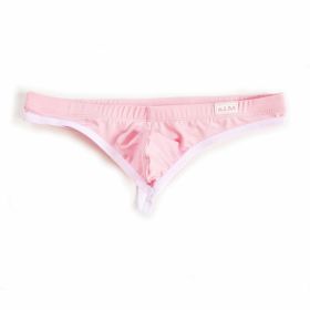 Men's thong (Option: Pink-M)