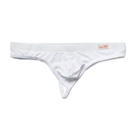 Men's thong (Option: White-L)