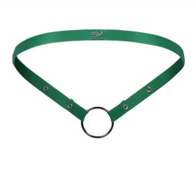 C Type Health Care Lifting Men's Rings T-back (Option: Green-Free Size)