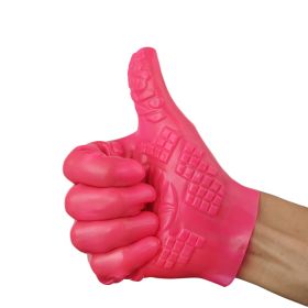 Sexy Toy Gloves Toy Palm G-touch (Option: B Pink)